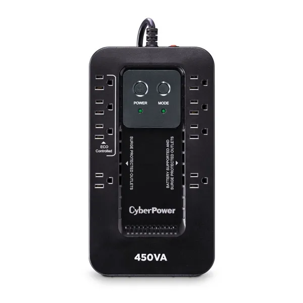 Power monitoring unit with battery backup